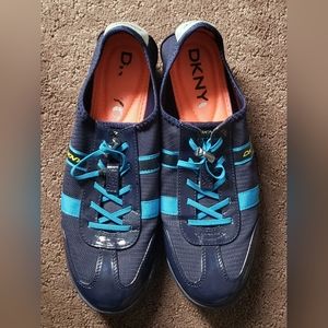 DKNY Women's Navy Blue Sneakers
